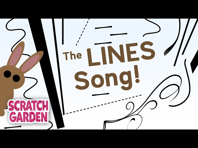 The Lines Song | Art Songs | Scratch Garden