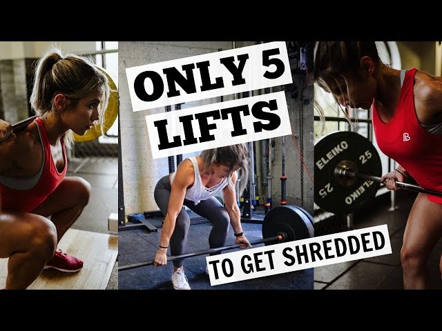 ONLY 5 LIFTS You Need to Get Fit | HOW TO: Squat, Deadlift, Bench Press, Overhead Press, Barbell Row