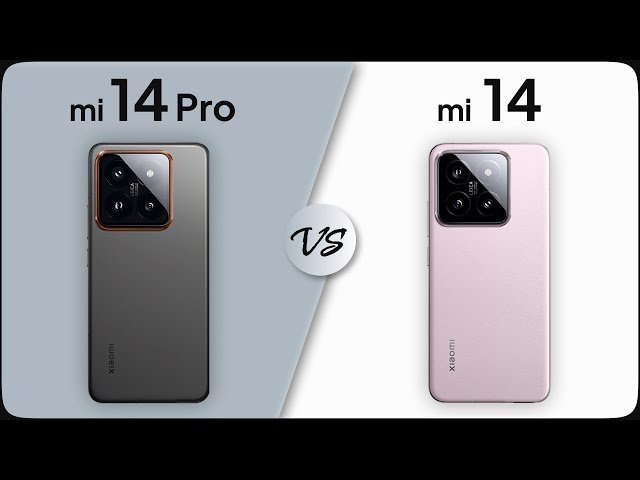 Xiaomi 14 Pro vs Xiaomi 14 Comparison | Mobile Nerd