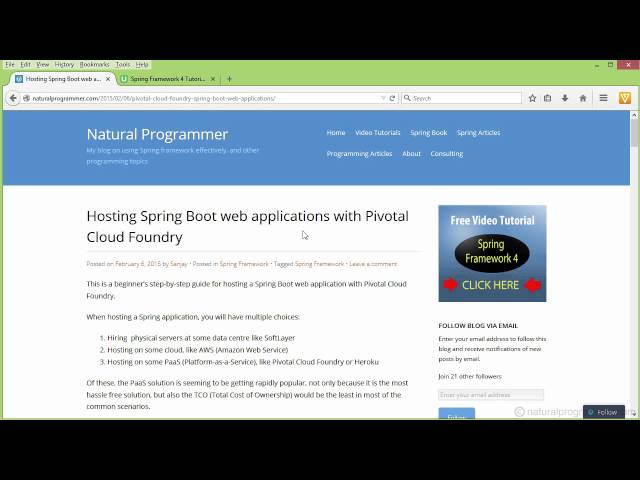 Hosting Spring Boot Web Applications Using HTTPS With Pivotal Cloud Foundry: Step By Step Tutorial