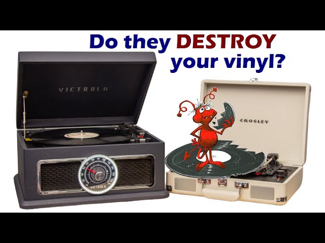 Does a Crosley or Victrola DESTROY your vinyl? #shorts
