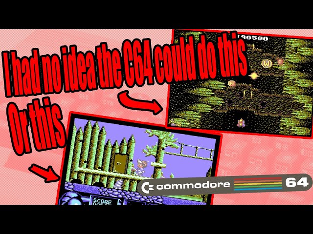 Games That Push The Limits of the Commodore 64 in Surprising Ways