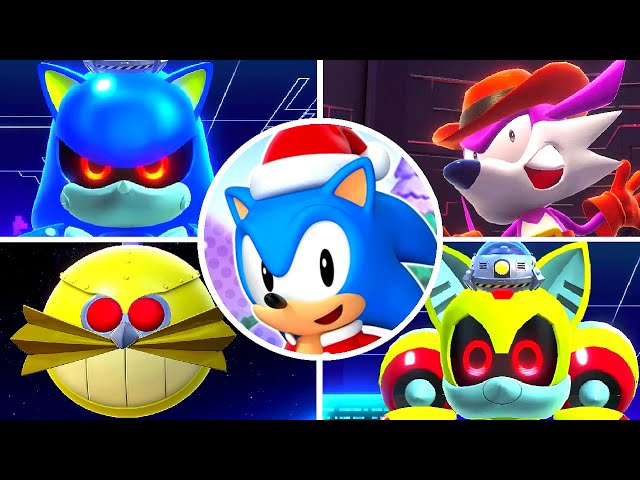 Sonic Superstars - All Bosses (No Damage)