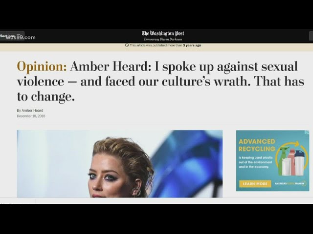 Amber Heard and Johnny Depp to face off in defamation trial in Fairfax County