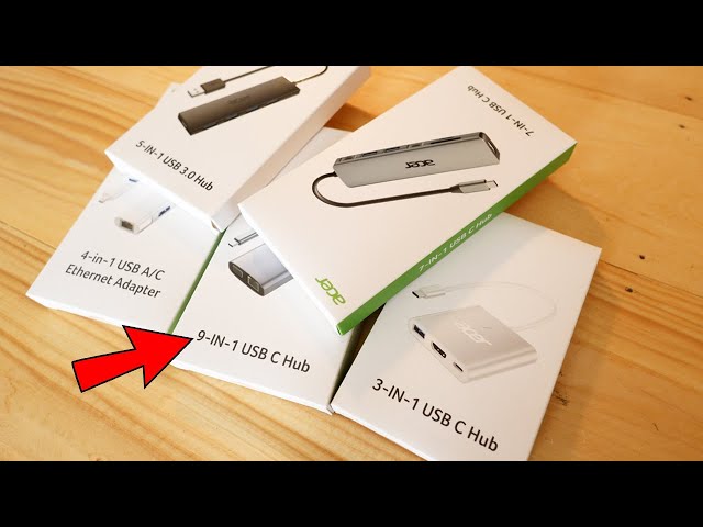 ACER USB-C Hubs Unboxed and Reviewed: The Best on the Market?