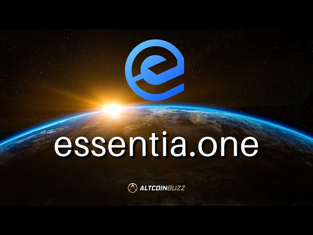Essentia (ESS) Micro Cap Passive Income Altcoin with Major Upcoming Announcements