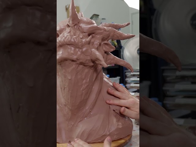 Sculpting The Bible's Scariest Monster