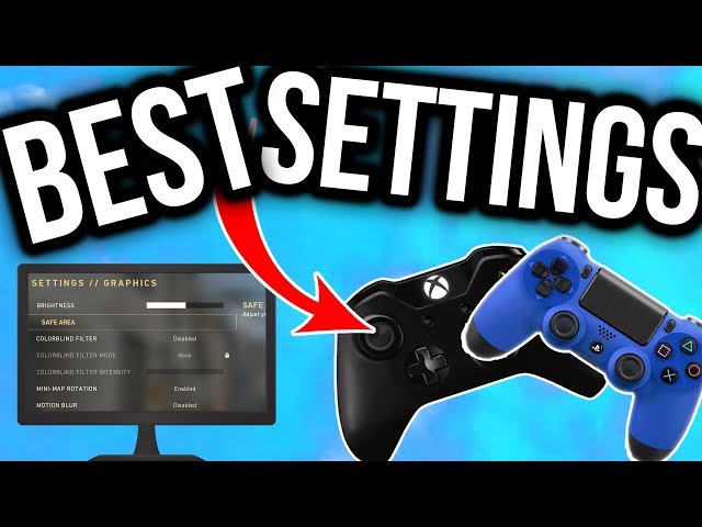 BEST Settings for Call of Duty WW2 PS4 and XBOX