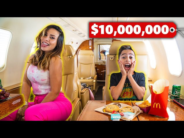 SURPRISING My FAMILY With a PRIVATE JET! **Dream Come True** | The Royalty Family