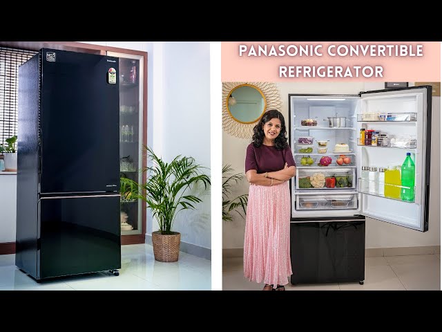 Elevate Your Kitchen with the Panasonic Convertible Refrigerator | Fridge with Smart Features