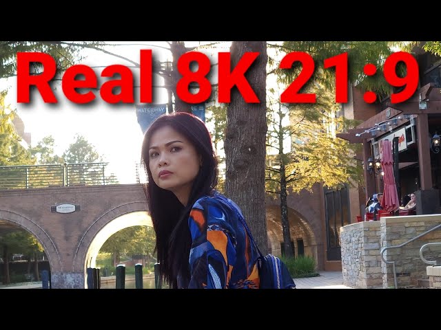 Real 8k video Cinematic footage 21:9. Samsung note 20 Ultra