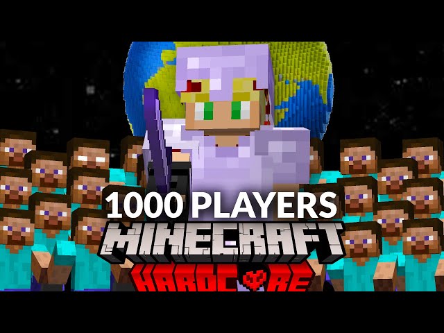 1000 Players Simulate WORLD WAR In Minecraft