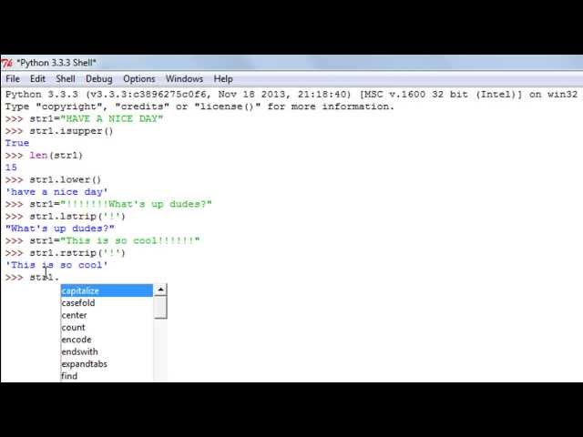 Python Programming Tutorial - 27: String Functions (Part-2)