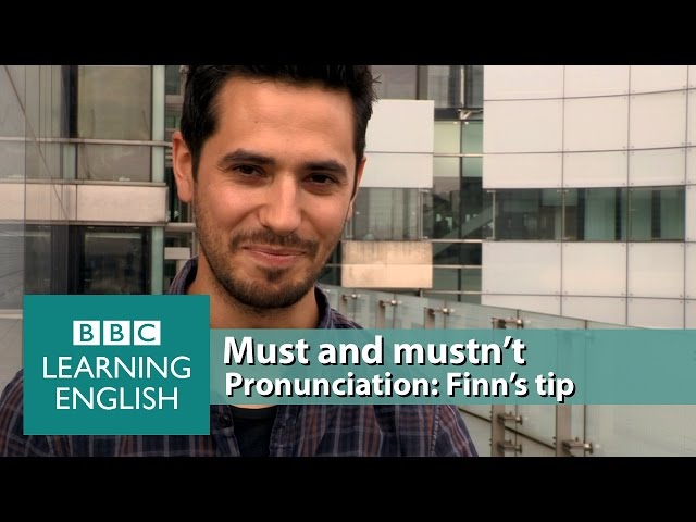 The silent 't' in 'mustn't' and spoken 't' in 'must' - Pronunciation Tips