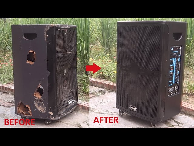 Rehabilitation of injured portable speakers - Design help 1 people you
