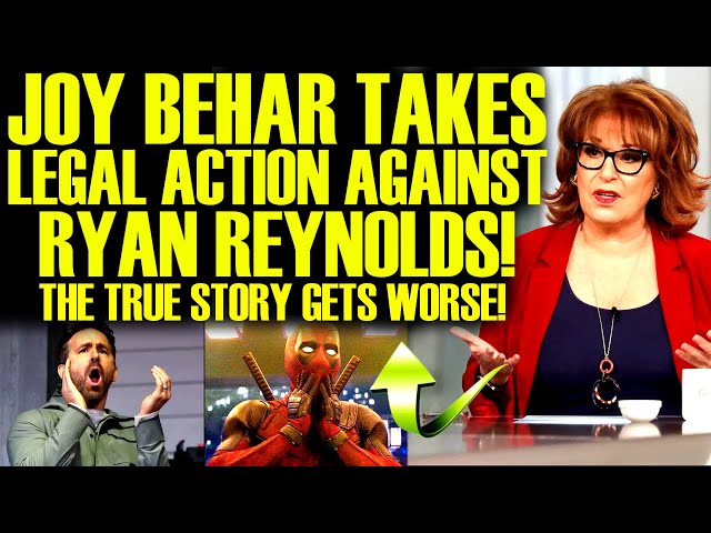 JOY BEHAR PLAN TO SUE RYAN REYNOLDS AFTER DEADPOOL 3 DISASTER WITH DISNEY & MARVEL! This Is Pathetic
