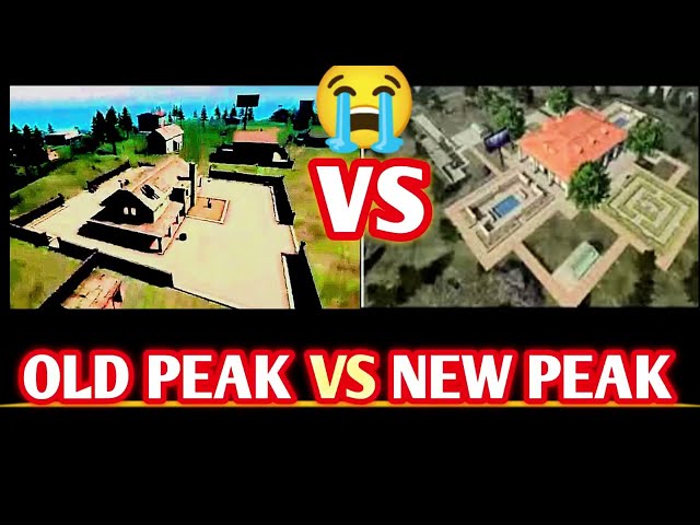 old peak vs new peak ।। free fire old memories ।।