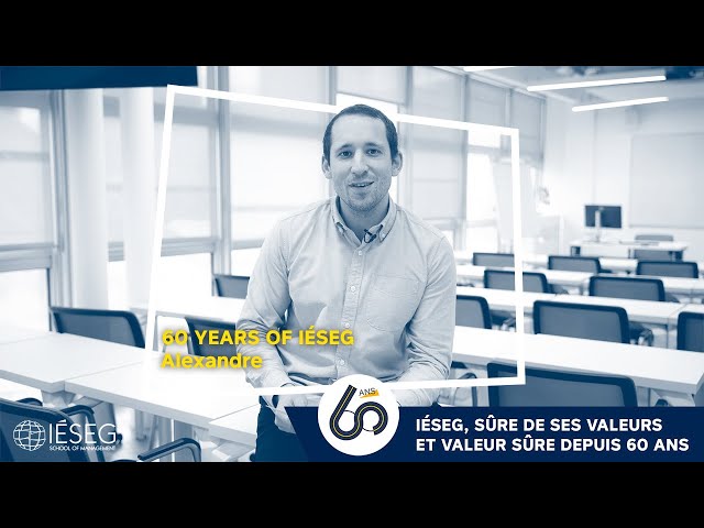 60 years of IÉSEG - Alexandre