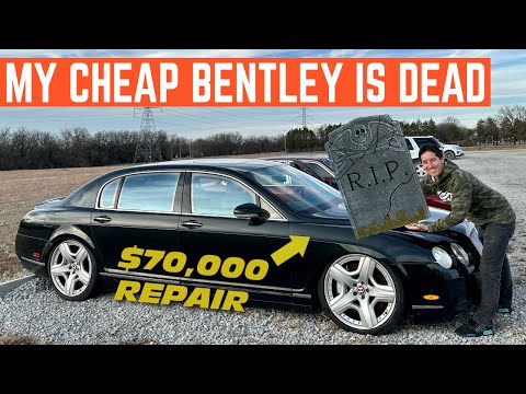 Here's Why You Should NEVER Buy A CHEAP Bentley *$70,000 Repair*