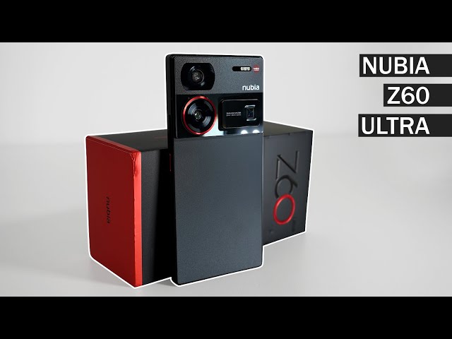 Massive Camera System - Unboxing Nubia Z60 Ultra with 10 Highly Graphics Games Test