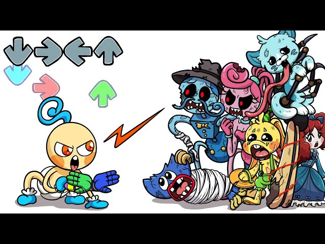[ANIMATION] Heroes vs Baby Long Legs, Candy Cat Family SAD STORY COMPLETE EDITION  | SLIME CAT