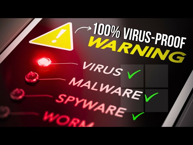 Your PC Will NEVER Be Infected by Viruses AGAIN?! 😱