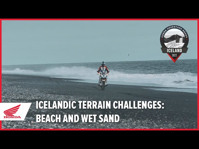 Icelandic Terrain Challenges: Beach and Wet Sand