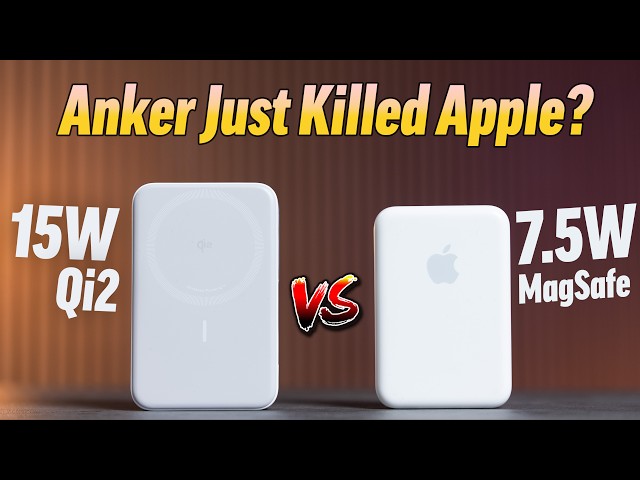 Qi2 Anker vs Apple MagSafe! Not What We Expected..