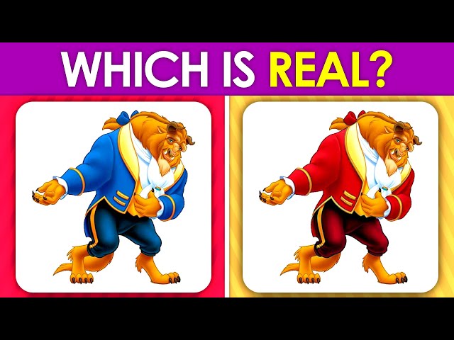 Guess the Real Disney Character...!!!!