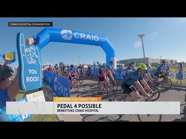 Pedal 4 Possible benefitting Craig Hospital is Saturday, Oct. 14