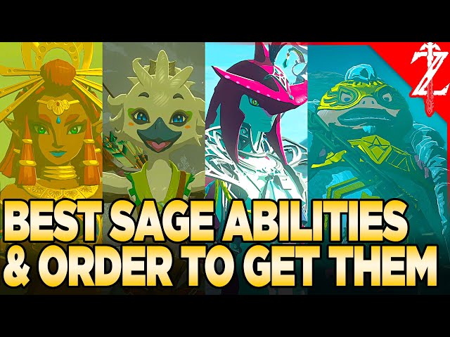 All Sage Abilities & Best Order to Get Them in Tears of the Kingdom