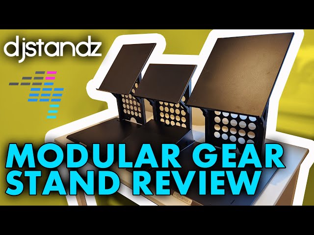 DJ Standz Modular Gear Stands Review - Level up your DJ studio!