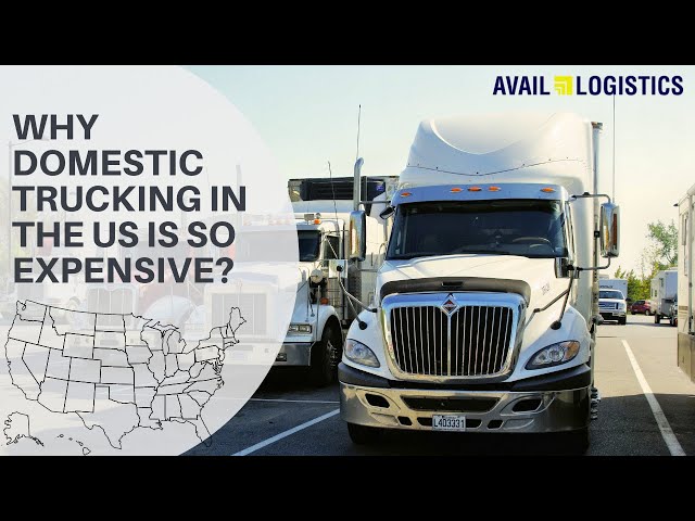 Drayage cost: Why is domestic trucking in the US so expensive?