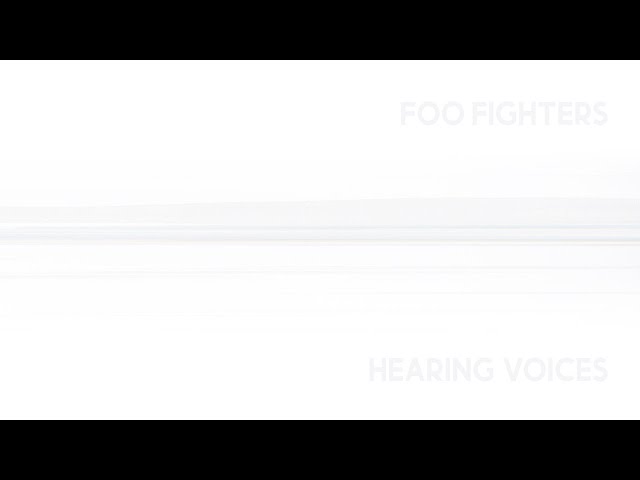 Foo Fighters - Hearing Voices (Visualizer)