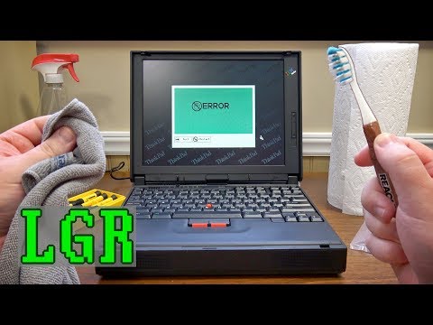 LGR - Restoring a 1997 IBM ThinkPad 380XD