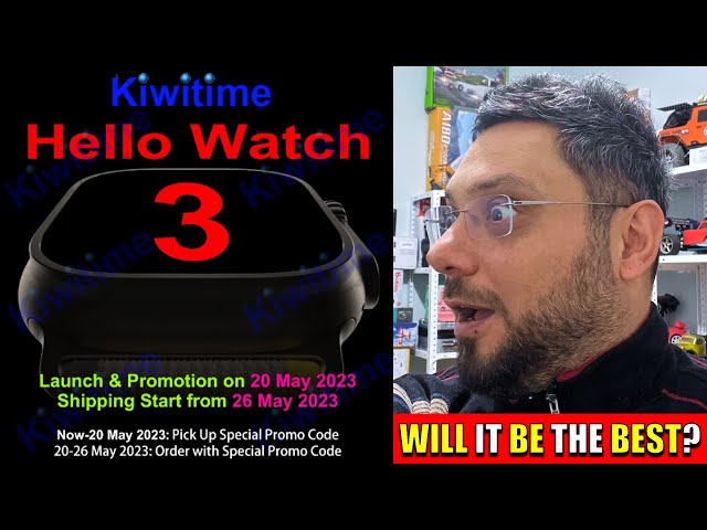 HELLO WATCH 3 - Best APPLE Watch ULTRA Clone?