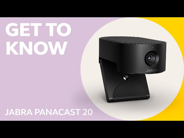 The ultimate home office video conferencing camera | Jabra PanaCast 20