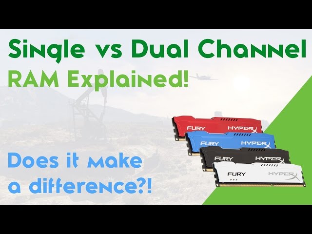 Tech Topics - Single vs Dual Channel RAM!