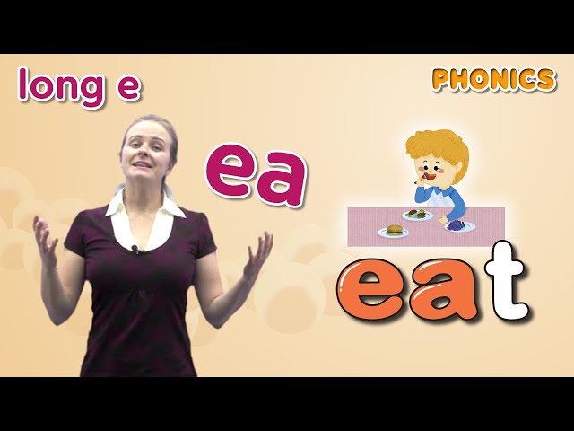 Long Vowels | Lesson 7 Long Vowel e (ea) | 4 Step Phonics