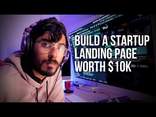 Starbucks Clone | Building a Startup Landing Page that's worth over $10k | Day 2