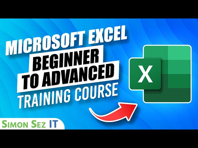 Excel Tutorial Beginner to Advanced - 12-Hour Excel Course