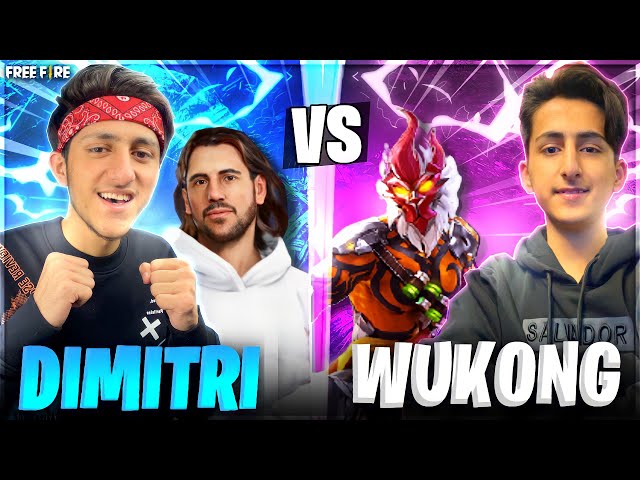 Dimitri Vs Wukong 😂 Account Delet Challenge With My Brother 😱 2 Vs 2 Clash Squad- Garena Free Fire
