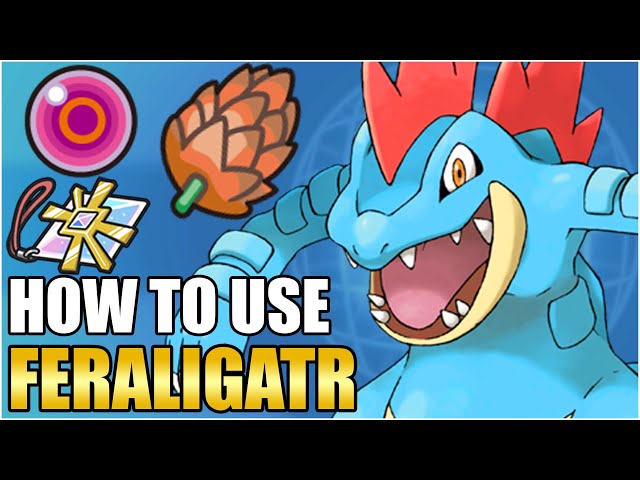 Best Feraligatr Moveset Guide - How To Use Feraligatr Competitive VGC Pokemon Scarlet and Violet