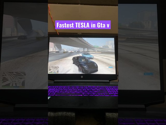 Fastest Tesla In Gta v #electrolive #gta5 #gaming #gta #hppavillion #gamingvideos #shortsvideo