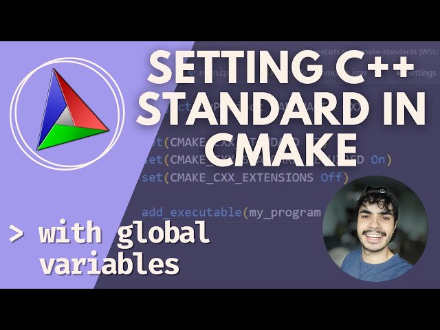 Setting The C++ Standard With CMake
