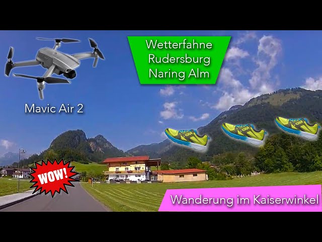 Wanderung - Kössen - Wetterfahne - Rudersburg 🇦🇹 #DJIMavicAir2