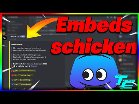 EMBEDS in Discord-Kanal schicken [ohne Bot] KOSTENLOS & EINFACH mit Webhooks | Tutorial Ecke
