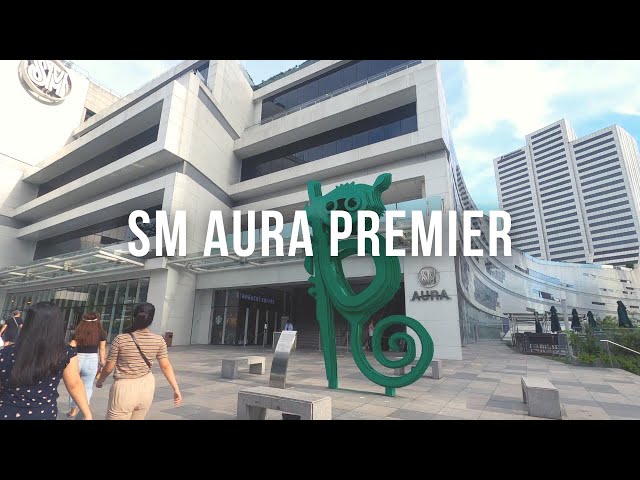 [4K] SM Aura Premier Walking Tour | Philippines June 2020 | The Crowds are Back!!!
