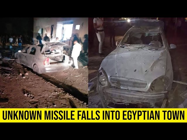 Unknown missile hit a medical facility in the Egyptian Red Sea town of Taba near Israeli border.