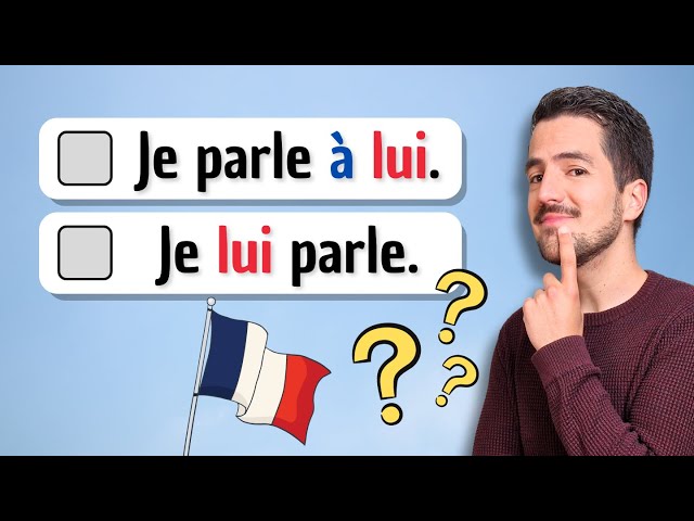⚠️ FRENCH PRONOUNS - How to use them ? | French Stressed Pronouns VS Indirect Object Pronouns